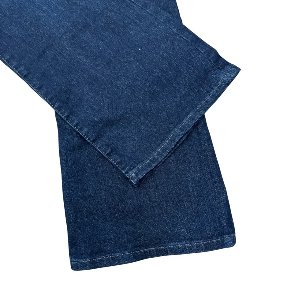 Banana Republic Factory Dark Blue Slim Bootcut Jeans